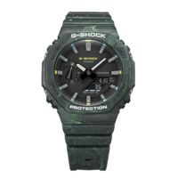 CASIO 卡西欧 G-SHOCK系列 45.4毫米石英腕表 GA-2100FR-3A