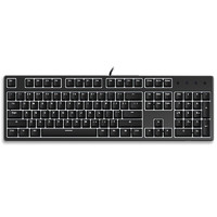 ROYAL KLUDGE G987 104键 有线机械键盘 黑色 Cherry茶轴 单光