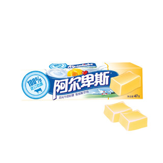 Alpenliebe 阿尔卑斯 至纯牛奶糖 黄桃酸奶味 47g