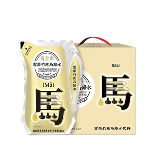 寿全斋 雪梨竹蔗马蹄水饮料 200ml*12袋