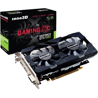 INNO3D 映众 GEFORCE GTX 1060 Gaming OC 显卡 6GB 黑色