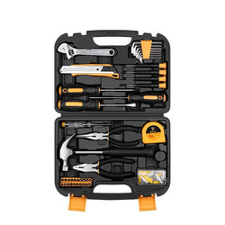 DEKO 代高 多功能家用工具箱套装 维修五金手动工具组套 家庭组合工具套装100件套