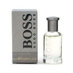 HUGO BOSS 雨果博斯 同名自信男士香水5mlQ版中样EDT 自然清新持久留香