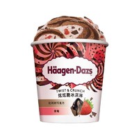 Häagen·Dazs 哈根达斯 草莓巧克力炫炫脆冰淇淋 420ml