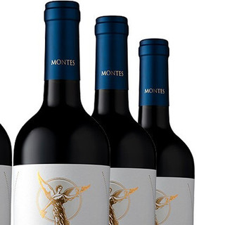 MONTES 蒙特斯 天使系列空加瓜古梅洛干型红葡萄酒 6瓶*750ml套装