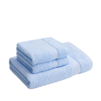 GRACE 洁丽雅 M6733-211049 毛巾浴巾套装 3件套 兰色