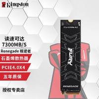 金士顿固态硬盘M.2 NVMe PCIe 4.0×4 Renegade叛逆者FURY固态硬盘ssd 1T 叛逆者硬盘