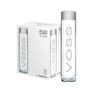 VOSS 芙丝 饮用天然泉水 375ml*6瓶