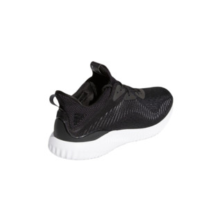 adidas 阿迪达斯 Alphabounce 1 M 男子跑鞋 FW4861 黑色/亮白 40.5