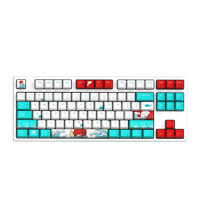 ROYAL KLUDGE G987 87键 有线机械键盘 珊瑚海 Cherry红轴 无光