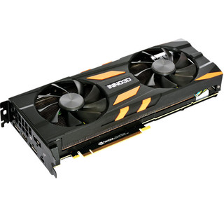 INNO3D 映众 GeForce RTX 2080Ti 黑金至尊OC 显卡 11GB 黑色