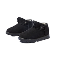 Deesha 笛莎 64214270270 女童雪地靴 黑色 27码