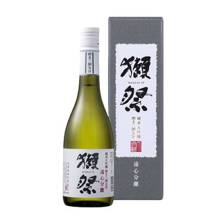 PLUS会员：DASSAI 獭祭 清酒 纯米大吟酿 远心分离39 三割九分 720ml 礼盒装 （日版）