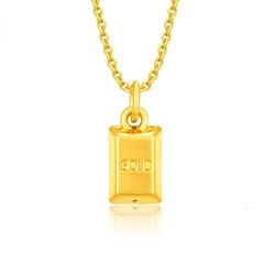 CHOW TAI FOOK 周大福 EOR462 GOLD好运足金吊坠 0.62g