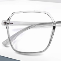 HUIDING 汇鼎 透明色TR90眼镜框+1.60轻薄防蓝光镜片
