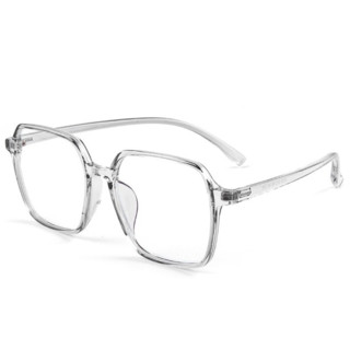 HD 汇鼎 D158 透明色TR90眼镜框+1.67折射率 防蓝光镜片