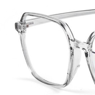 HD 汇鼎 D158 透明色TR90眼镜框+1.67折射率 防蓝光镜片