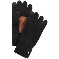 RALPH LAUREN Men's Leather Patch Signature Gloves