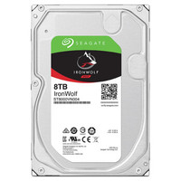 希捷（SEAGATE）ST8000VN004 酷狼网络存储NAS盘 8TB/SATA接口/256MB/7200rpm PMR CMR垂直磁记录