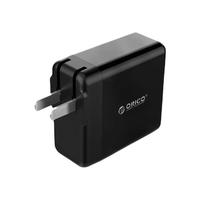 ORICO 奥睿科 DCM-4U 手机充电器 四USB-A 20W 黑色