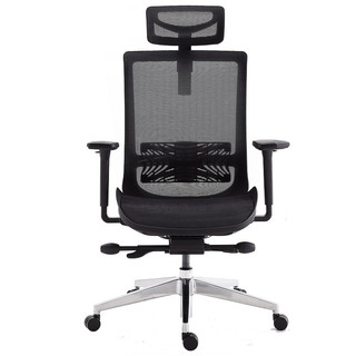 F08 人体工学电脑椅 黑色 升级版