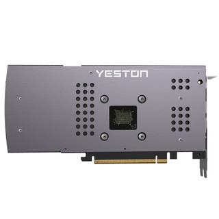 yeston 盈通 RX 6500XT-4GD6 大地之神 显卡 4GB 黑色