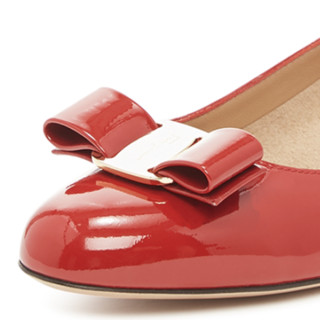 Salvatore Ferragamo 菲拉格慕 女士中跟单鞋 01B221-0529556 红色 4.5