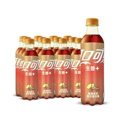 Coca-Cola 可口可乐 生姜+ 姜汁 汽水 400ml*12瓶