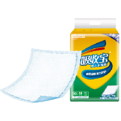 coco 可靠 吸收宝成人护理垫XL10片 （尺寸60*90cm）孕妇产褥垫老年人隔尿垫