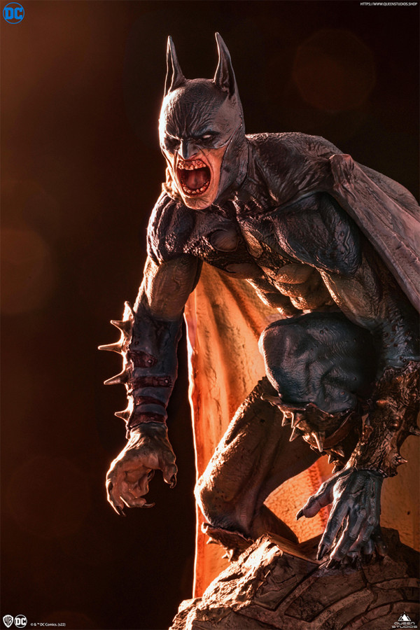 凡人之姿化身恶魔queenstudios恶魔蝙蝠侠14全身雕像