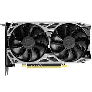 EVGA GeForce GTX 1660Ti SC Ultra GAMING 显卡 6GB 银灰色