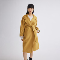 LILY 丽丽 商务时尚 LILY 丽丽 女士长款毛呢大衣 121449FN927704