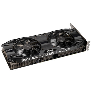 EVGA GeForce RTX 2060 Super SC Ultra GAMING 显卡 8GB 黑色