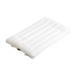 Dohia 多喜爱 抗菌全棉枕头 可水洗 成人舒适软枕芯 低枕 单只装 74×48cm