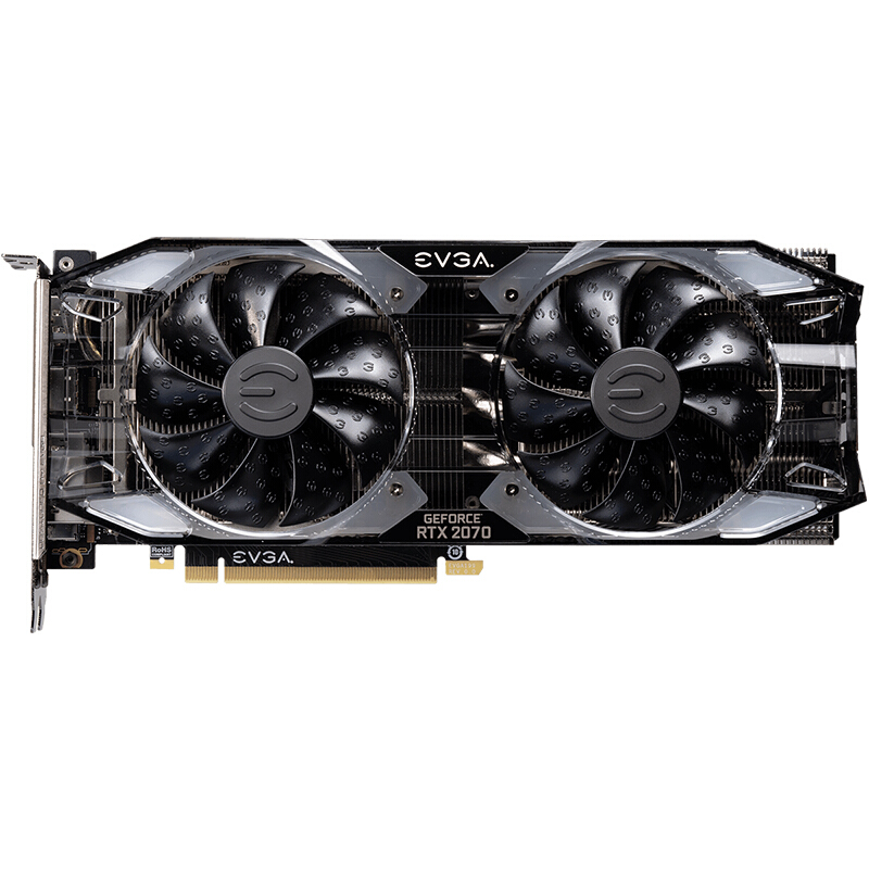 EVGA GeForce RTX 2070 XC Black GAMING 显卡 8GB