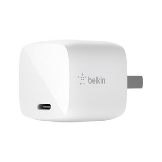 belkin 贝尔金 WCH001yzWH 氮化镓充电器 Type-C 30W 白色