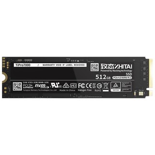 ZHITAI 致态 Ti Pro 7000 NVMe M.2 固态硬盘 512GB (PCI-E4.0)