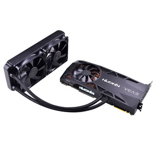 EVGA GeForce RTX 2080Ti KINGPIN GAMING 显卡 11GB 黑色