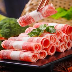 希菲厚切肥牛卷1000g谷饲雪花肥牛片牛肉烧烤食材韩式烤肉片