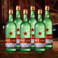 红星 北京红星二锅头白酒 清香型 纯粮酿造 56%vol 750mL 6瓶 大二   箱装