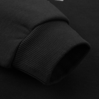 GXG 斯文系列 男士圆领卫衣 GY131226E 加绒款 黑色 S
