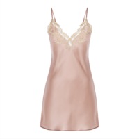 LA PERLA MAISON系列 女士真丝吊带睡裙 CFI0019227_DL 粉色 XL