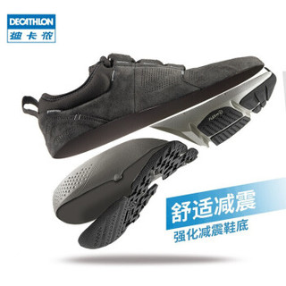 DECATHLON 迪卡侬 男士城市通勤皮鞋Actiwalk- 琥珀棕 2952811 42码