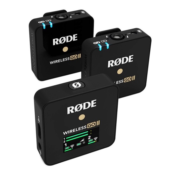 RODE 罗德 Wireless GO II 专业录音麦克风