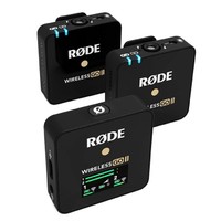 RØDE 罗德 RODE 罗德 Wireless GO II 专业录音麦克风 一拖二官方标配