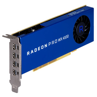 AMD Radeon Pro WX 4100 显卡 4GB 蓝色