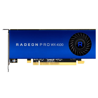 AMD Radeon Pro WX 4100 显卡 4GB 蓝色