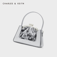 CHARLES & KEITH CHARLES＆KEITH21冬新款CK6-30701171女士复古扭锁手提链条斜挎包