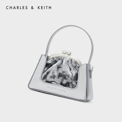 CHARLES & KEITH CHARLES＆KEITH21冬新款CK6-30701171女士复古扭锁手提链条斜挎包