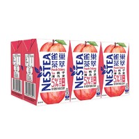 PLUS会员：Nestlé 雀巢 茶萃桃子清乌龙果汁 茶饮料 250ml*6包